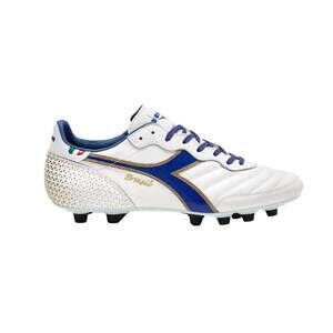 NEW DIADORA men's brasil italy og gr lt+ mdpu soccer cleats in blue and white